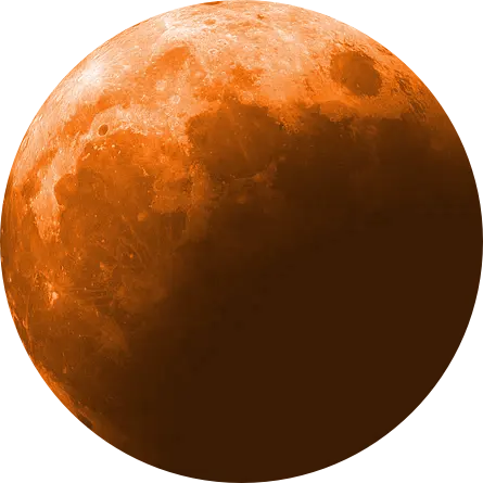 Orange moon